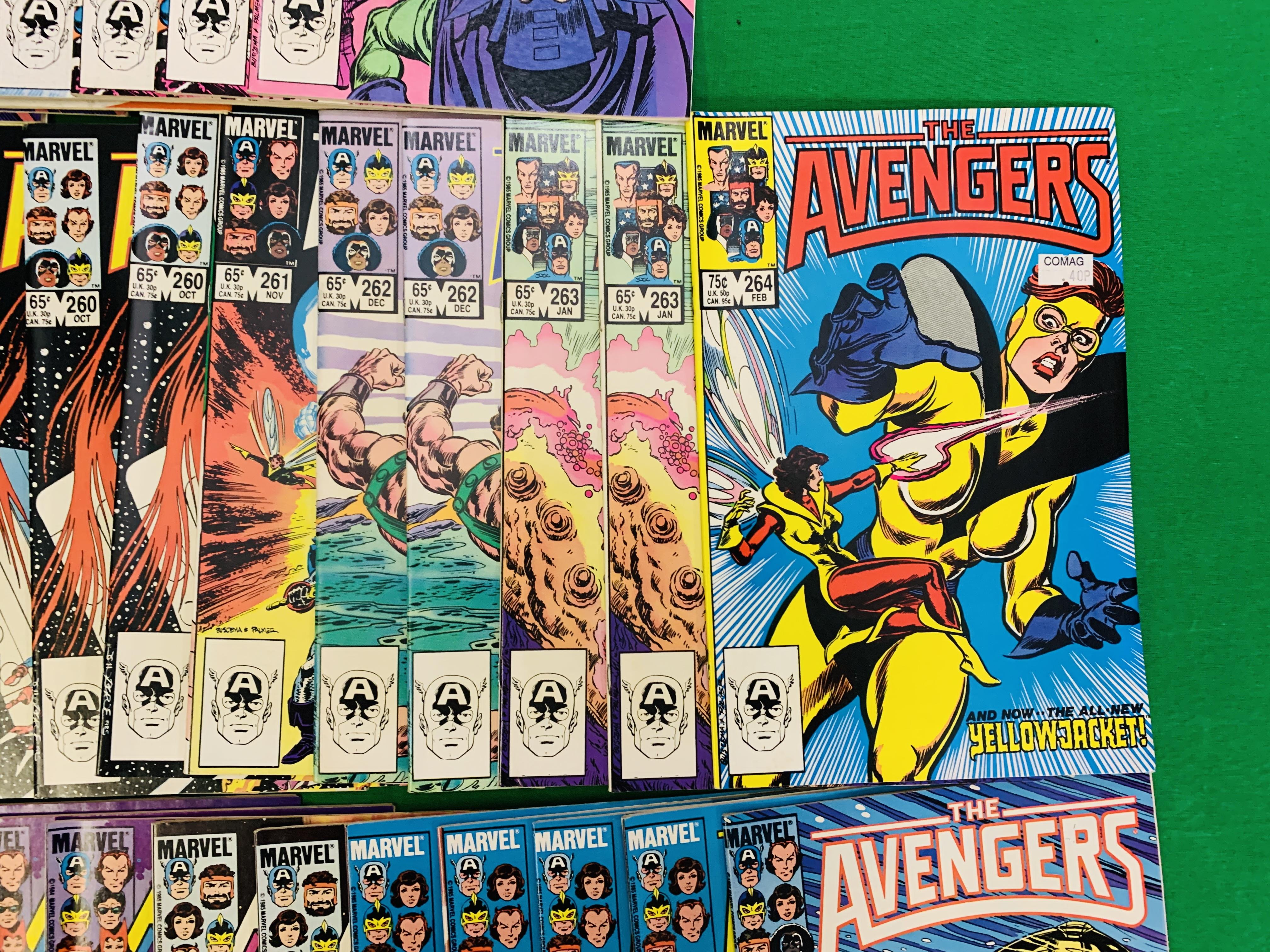 MARVEL COMICS THE AVENGERS NO. 101 - 299, MISSING ISSUES 103 AND 110. - Image 114 of 130