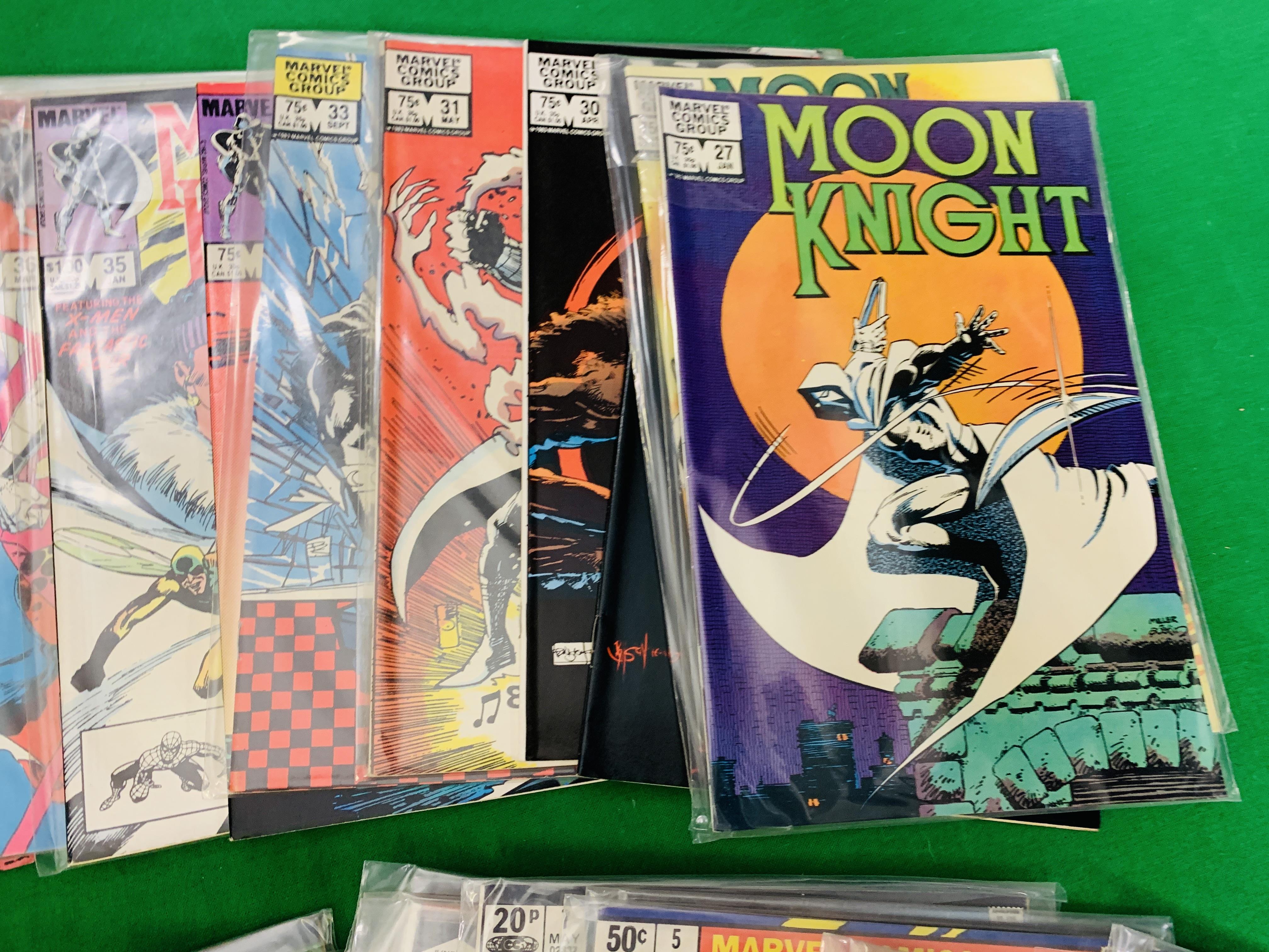 MARVEL COMICS MOONKNIGHT NO. 1 - 38 FROM 1980, FIRST SOLO SERIES, NO. - Image 4 of 7