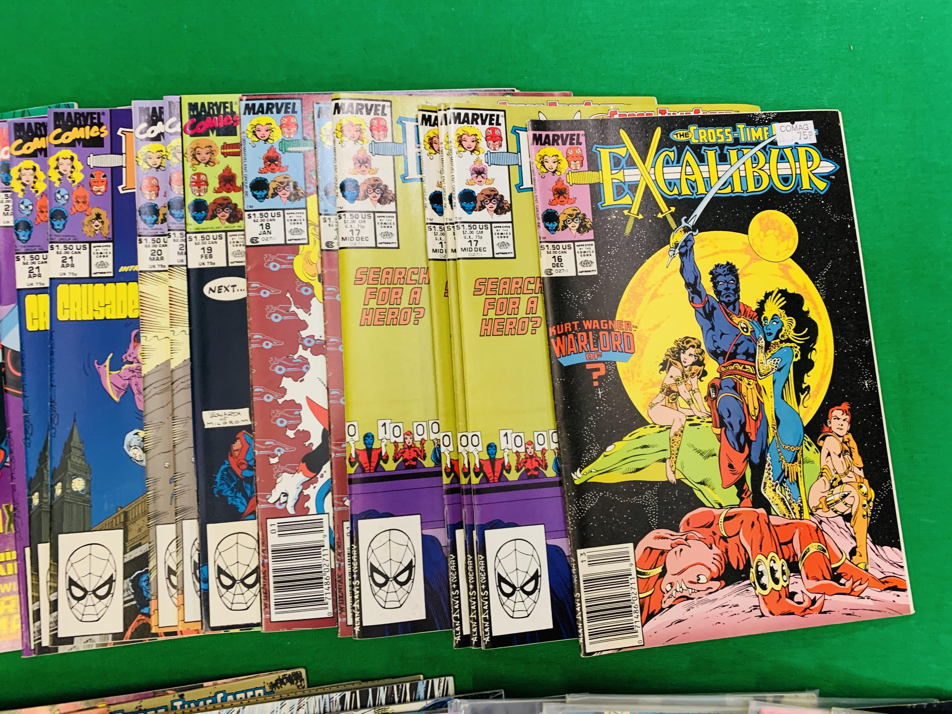 MARVEL COMICS EXCALIBUR NO. 1 - 125 FROM 1988. MISSING NO. - Image 6 of 21