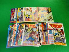 MARVEL UK COMICS THE MIGHTY THOR NO. 1 - 39 FROM 1983.