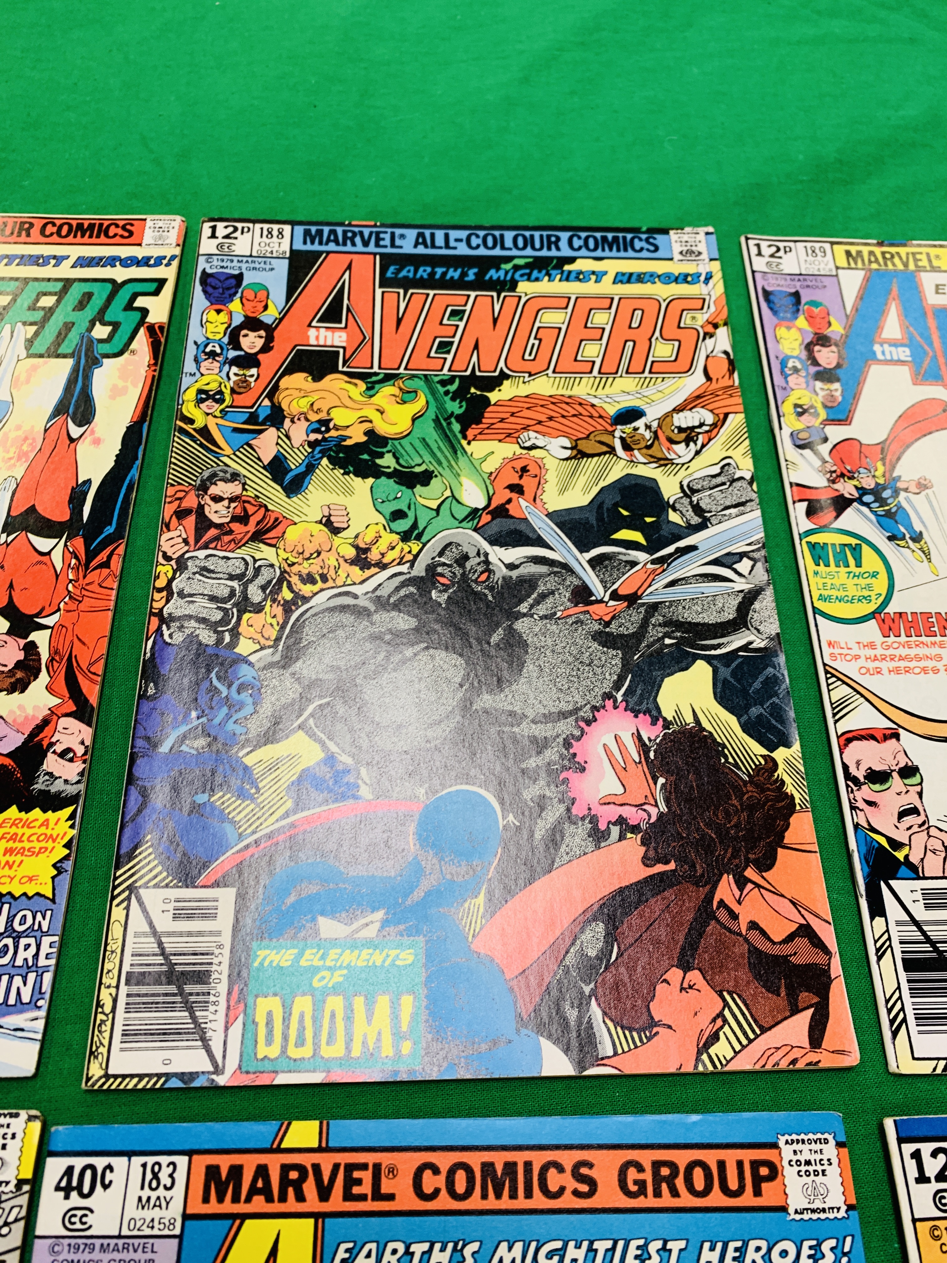 MARVEL COMICS THE AVENGERS NO. 101 - 299, MISSING ISSUES 103 AND 110. - Image 65 of 130