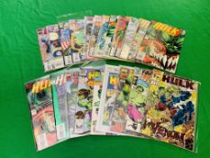 COLLECTION OF HULK MARVEL COMICS: HULK 2099 NO. 1 - 5, 10 FROM 1994. NO. 2 - 4 HAVE RUSTY STAPLES.