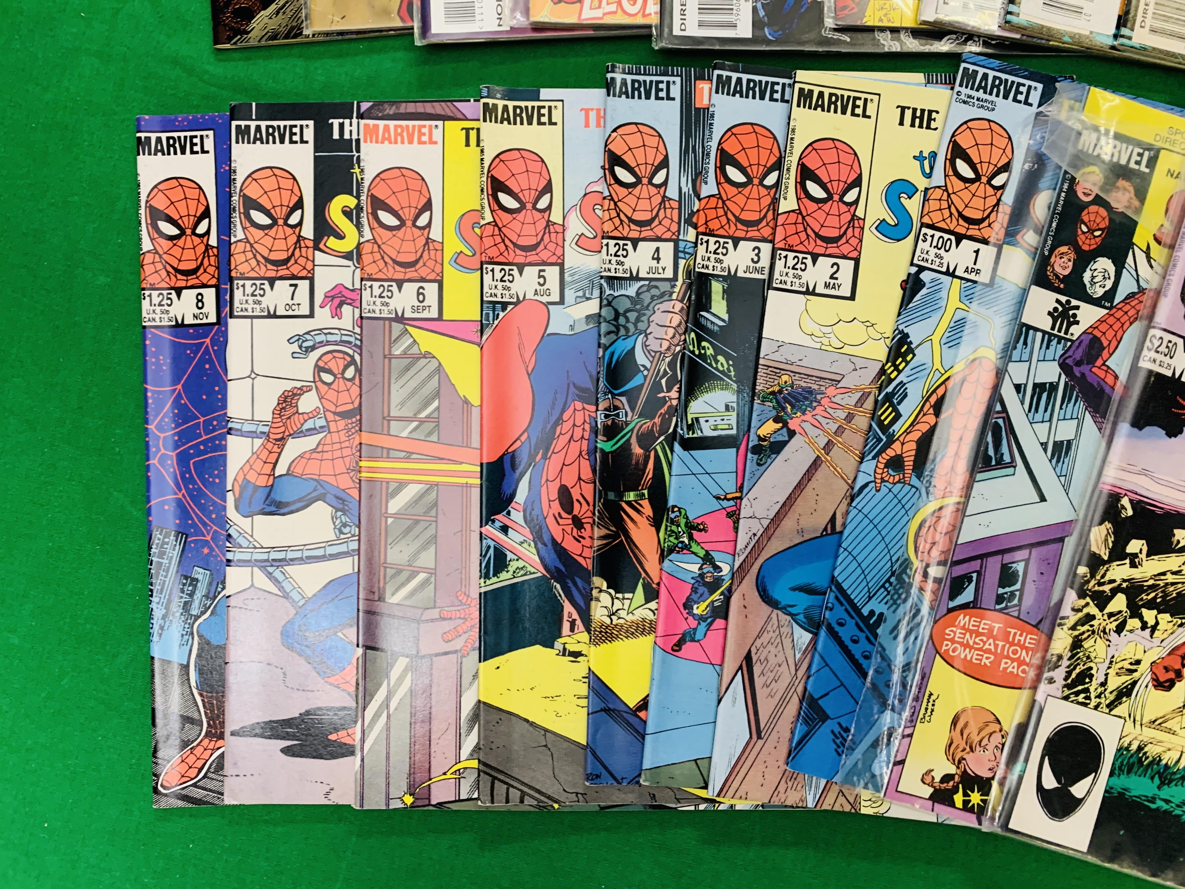 MARVEL COMICS A COLLECTION OF SPIDERMAN COMICS TO INCLUDE THE OFFICIAL MARVEL INDEX NO. - Image 3 of 5