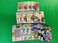 COLLECTION OF THE SPECTACULAR SPIDERMAN MARVEL COMICS: NO.