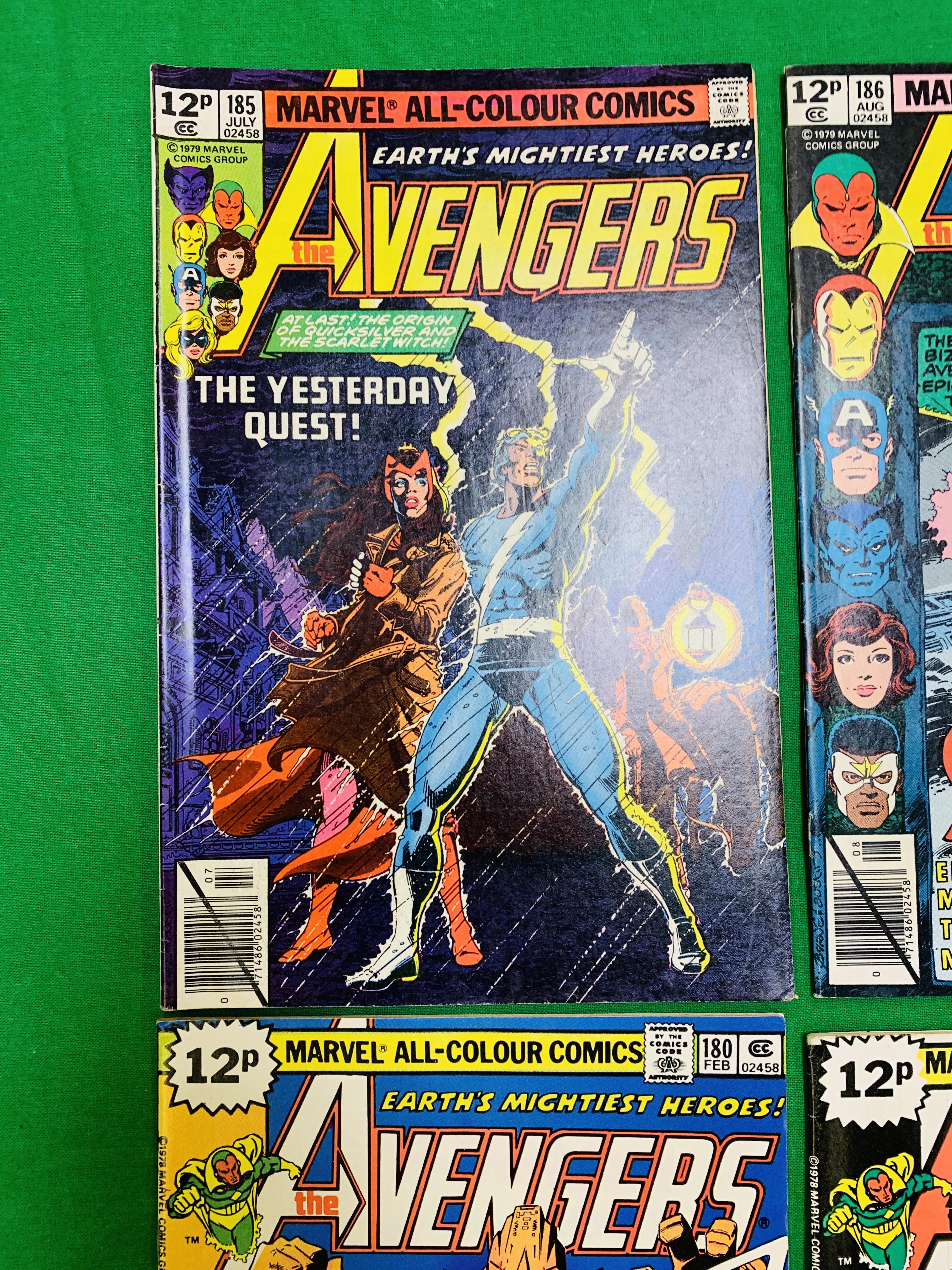 MARVEL COMICS THE AVENGERS NO. 101 - 299, MISSING ISSUES 103 AND 110. - Image 58 of 130