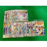 MARVEL COMICS MACHINE MAN NO. 1 - 19 FROM 1978, LIMITED SERIES NO. 1 - 4 FROM 1984.