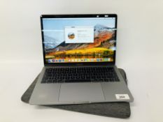 APPLE MAC BOOK PRO LAPTOP COMPUTER MODEL A1708 NO CHARGER S/N C02V942PHV22 - NO GUARANTEE OF