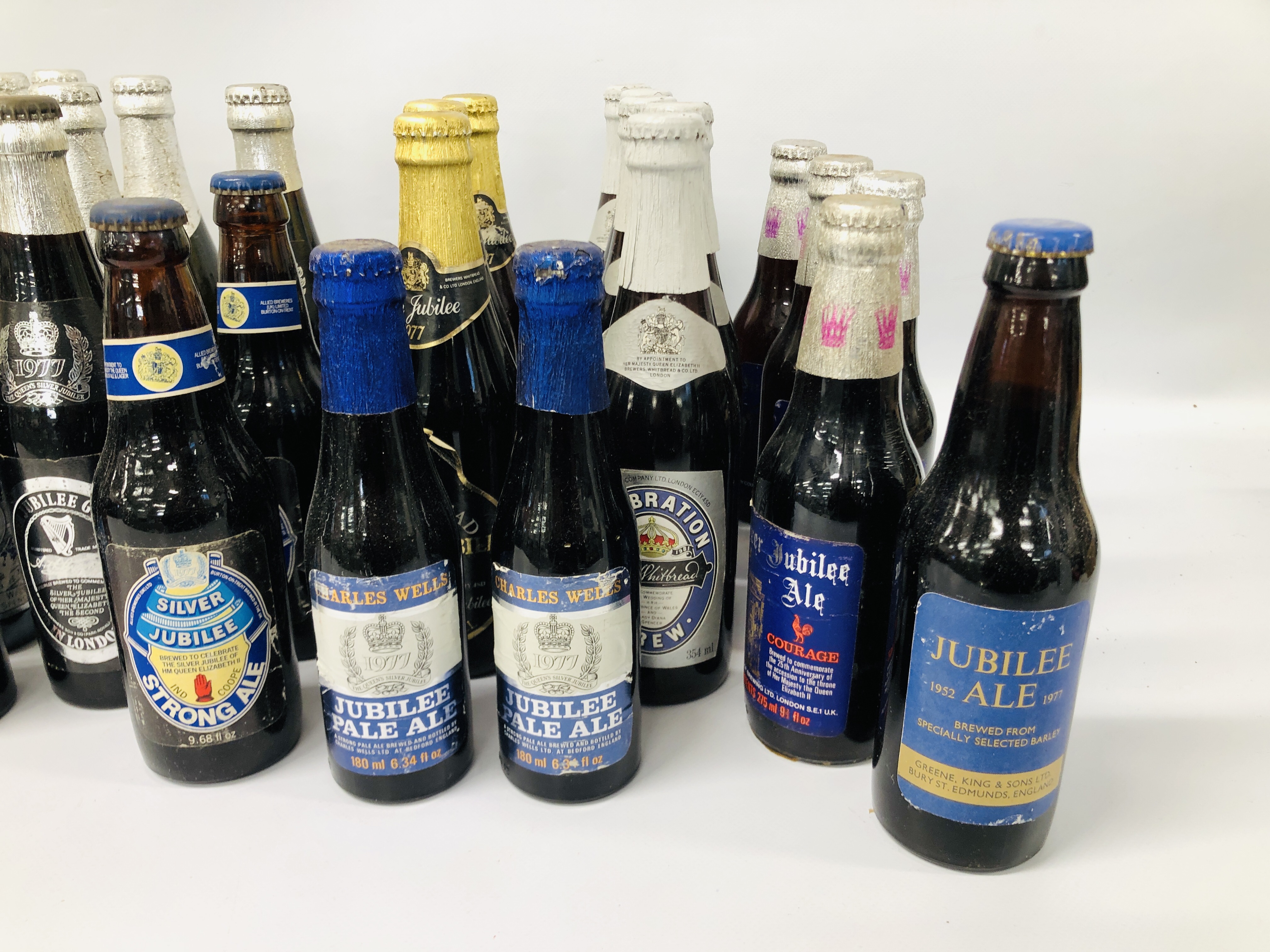 COLLECTION OF ASSORTED VINTAGE BOTTLED ALES TO INCLUDE CELEBRATION THE ROYAL WEDDING, WHITBREAD, - Image 2 of 7