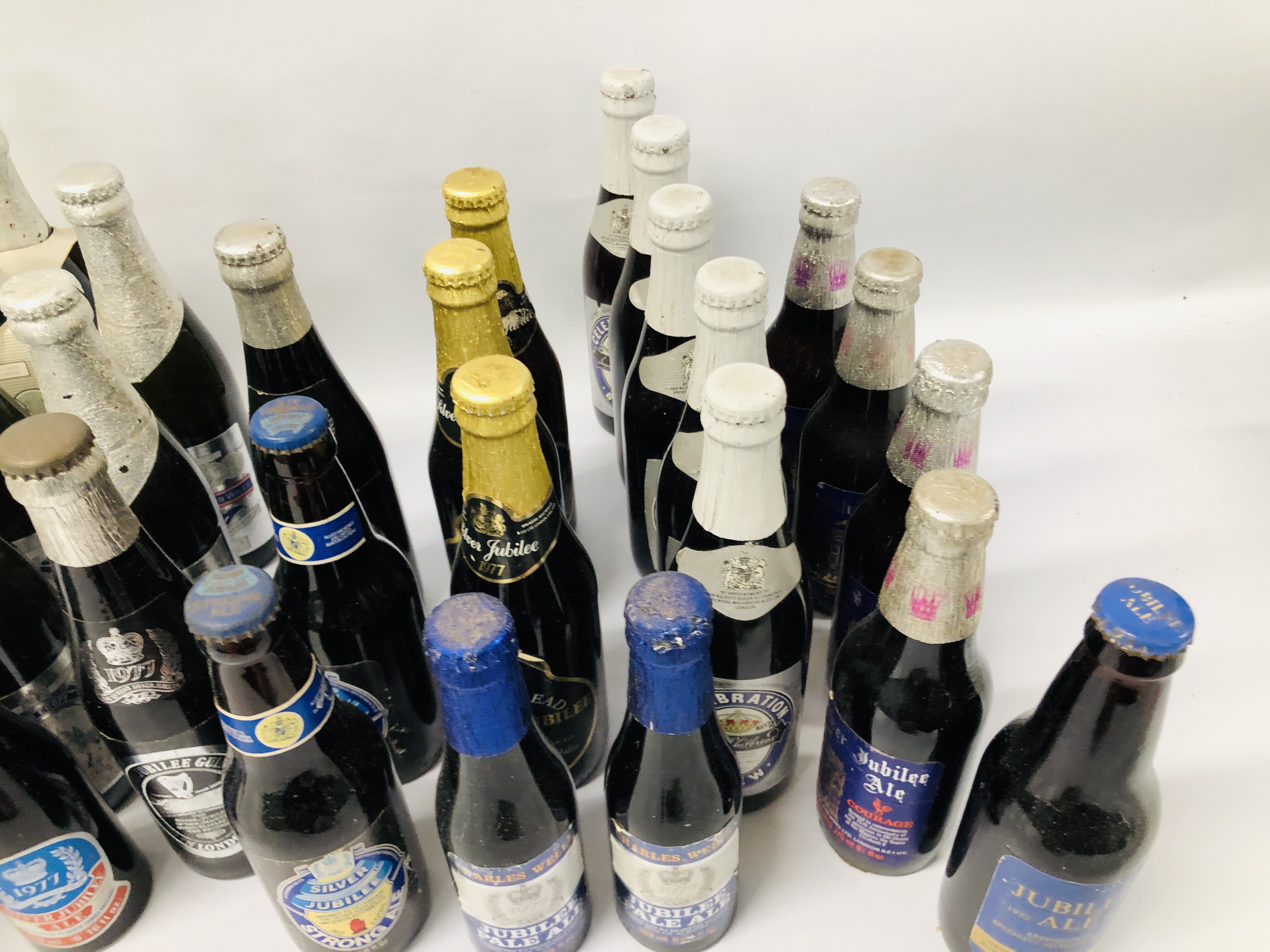 COLLECTION OF ASSORTED VINTAGE BOTTLED ALES TO INCLUDE CELEBRATION THE ROYAL WEDDING, WHITBREAD, - Image 3 of 7