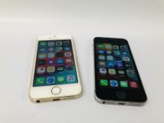 APPLE IPHONE 5S SCREEN A/F AND IPHONE 5 SE - NO GUARANTEE OF CONNECTIVITY. SOLD AS SEEN.