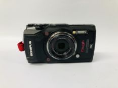 OLYMPUS TOUGH TG-5 4K DIGITAL CAMERA S/N BHVA24304 - SOLD AS SEEN.