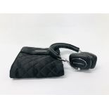 A PAIR OF BOWERS & WILKINS P5 BLUETOOTH HEADPHONES COMPLETE WITH BOWERS & WILKINS QUILTED CASE - NO