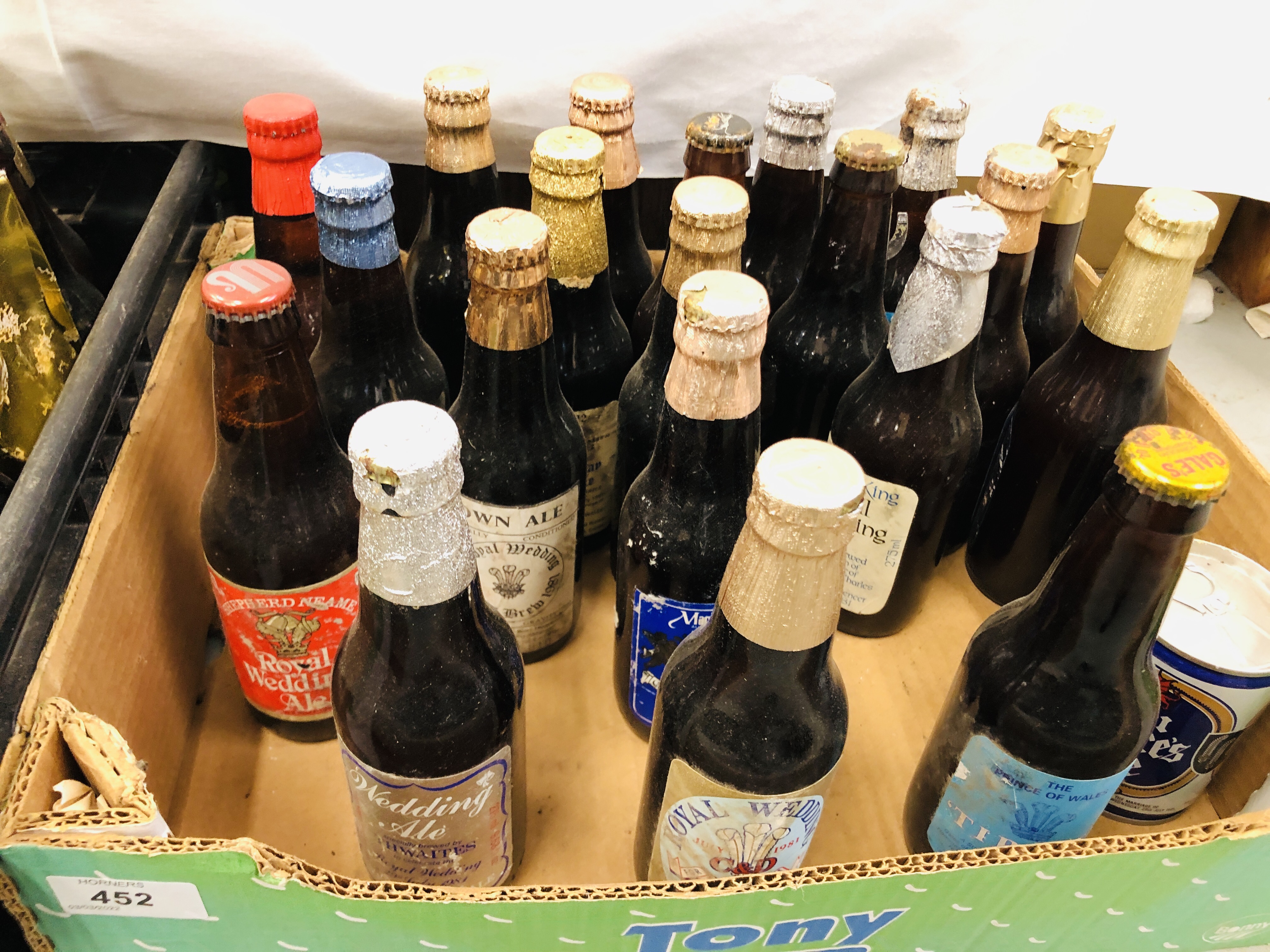 COLLECTION OF 58 BOTTLES OF VINTAGE COLLECTORS ALE TO INCLUDE ROYAL CELEBRATION GWYNEDD, - Image 2 of 8