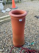 A LARGE CHIMNEY POT HEIGHT I METRE.