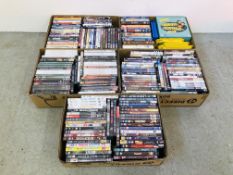 5 X BOXES OF ASSORTED DVD'S TO INCLUDE BOXED SETS