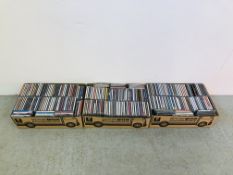 3 X BOXES OF ASSORTED CD'S