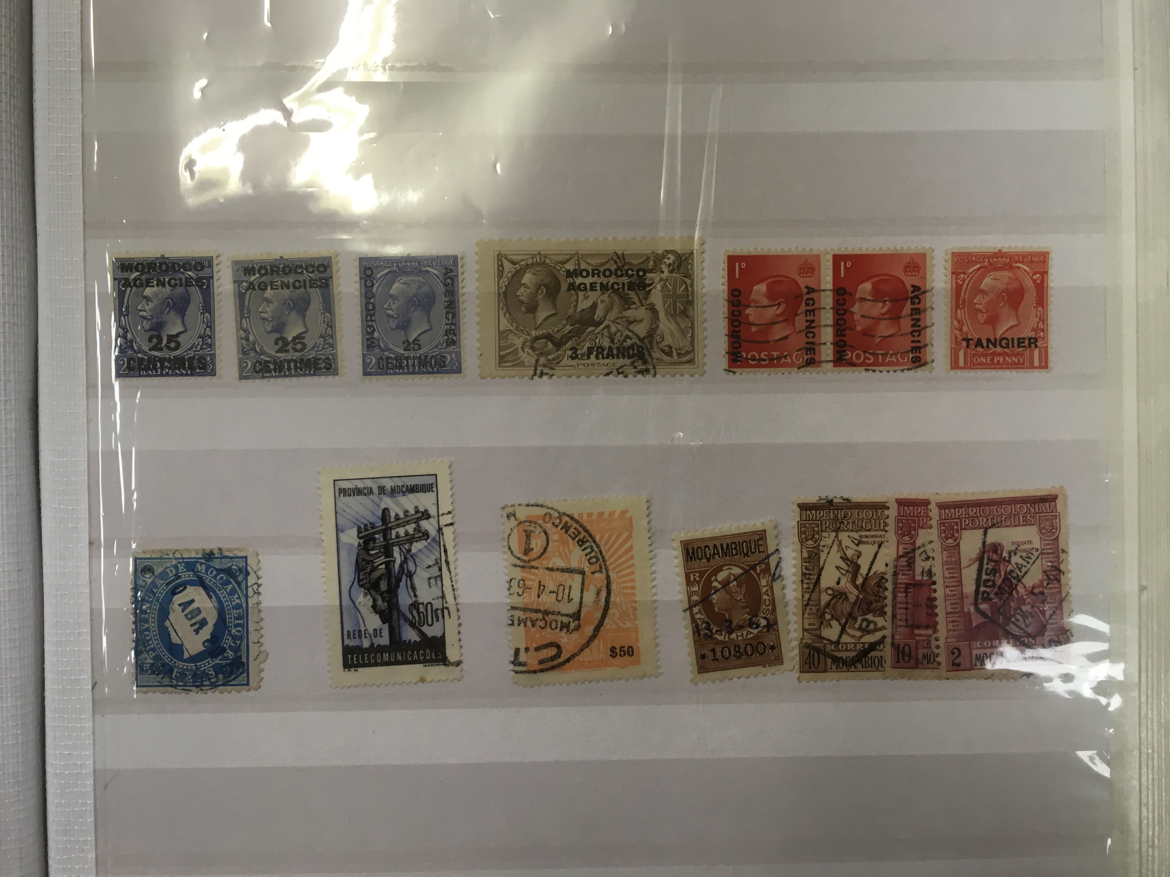 BOX STAMPS IN ELEVEN STOCKBOOKS, FOREIGN, BACK OF BOOK, REVENUES ETC. - Image 6 of 7