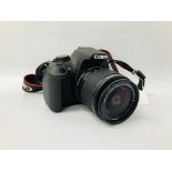 CANON EOS REBEL T5 DIGITAL SLR CAMERA BODY FITTED WITH CANON EFS 18-55 MM LENS S/N 282074007071 -
