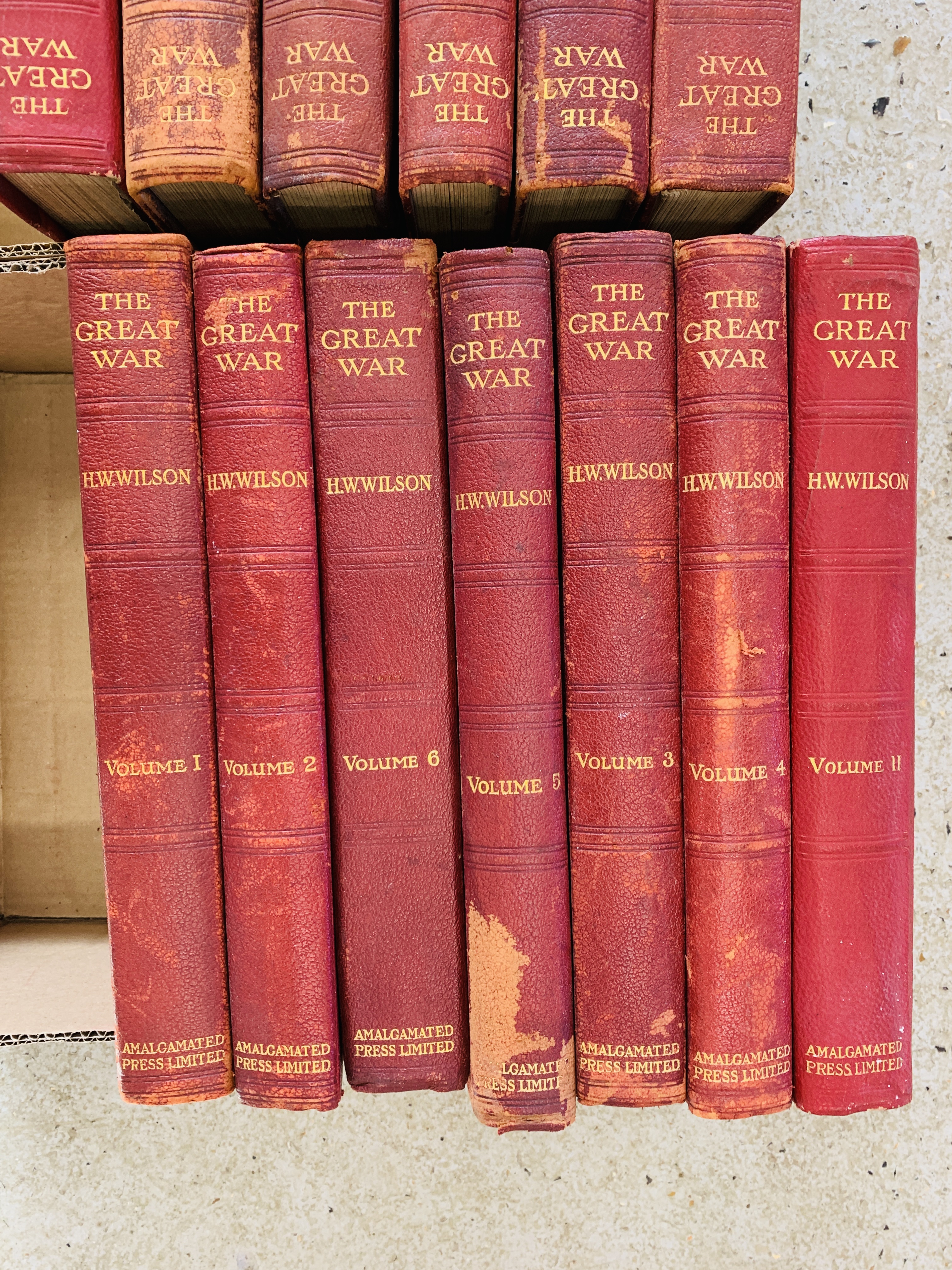 13 VOLUMES OF "THE GREAT WAR" H.W. - Image 2 of 5