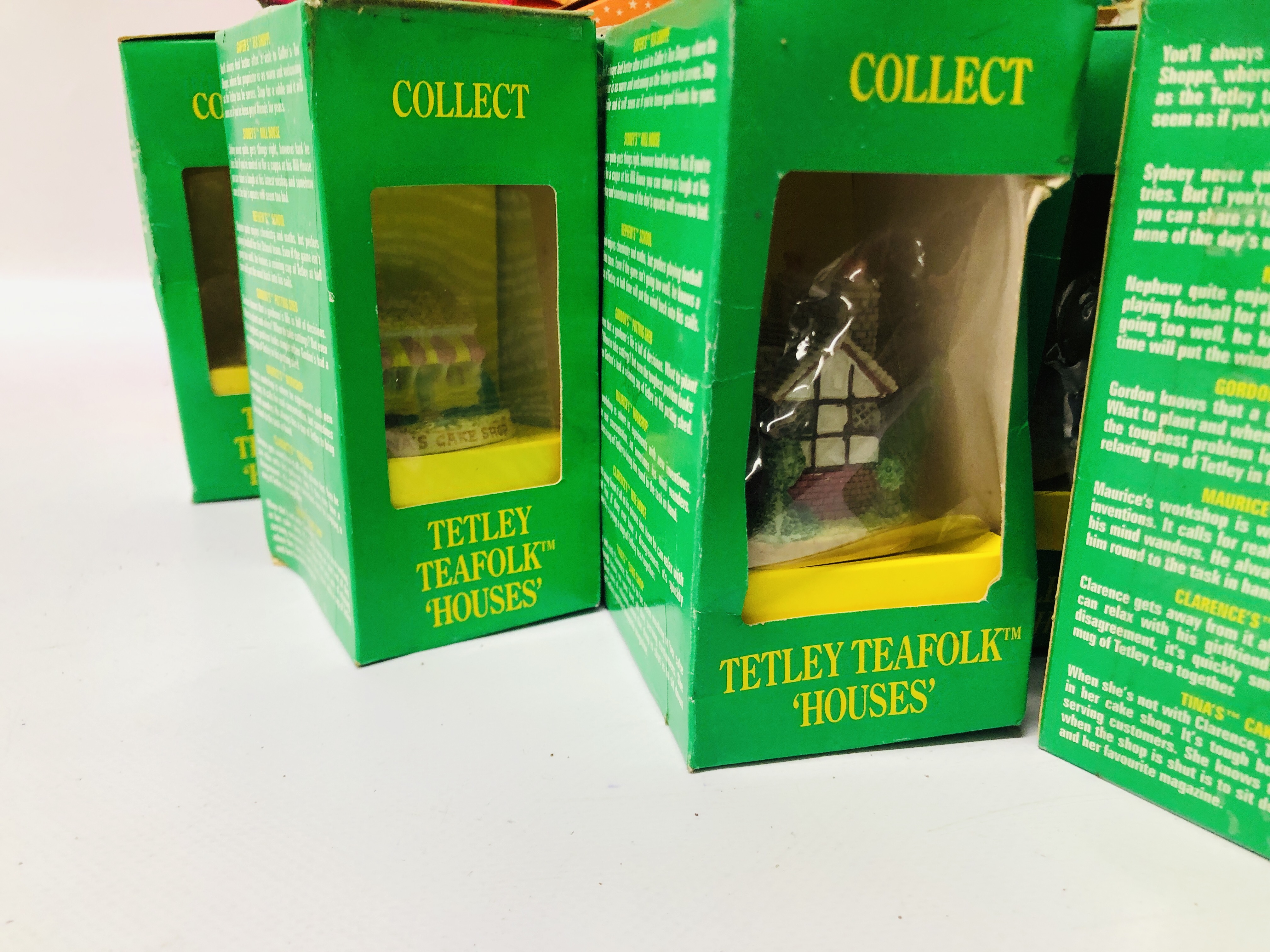 BOX CONTAINING QTY MIXED McDONALDS TOYS AND TETLEY TEA COLLECTORS FIGURES. - Image 4 of 7
