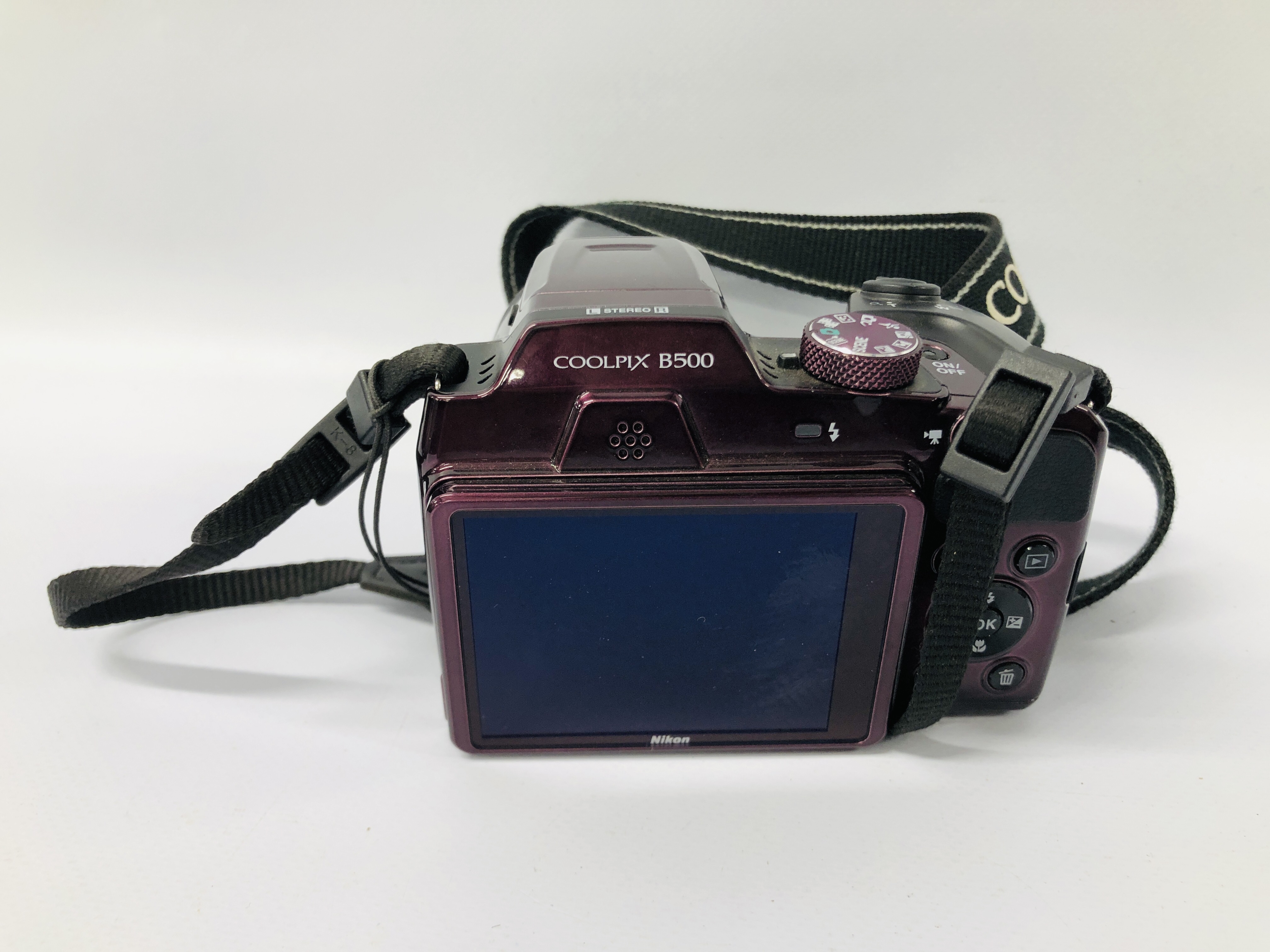 NIKON COOLPIX B500 DIGITAL CAMERA S/N 41010114 - SOLD AS SEEN. - Image 4 of 7