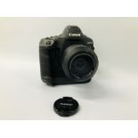 CANON EOS-ID MK2 DIGITAL SLR CAMERA BODY FITTED WITH TAMRON 55-200 MM LENS S/N 273028000250 - SOLD