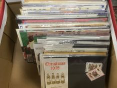 BOX WITH GB PRESENTATION PACKS, 1979-82 AND 1990-2002 (APPROX 84).