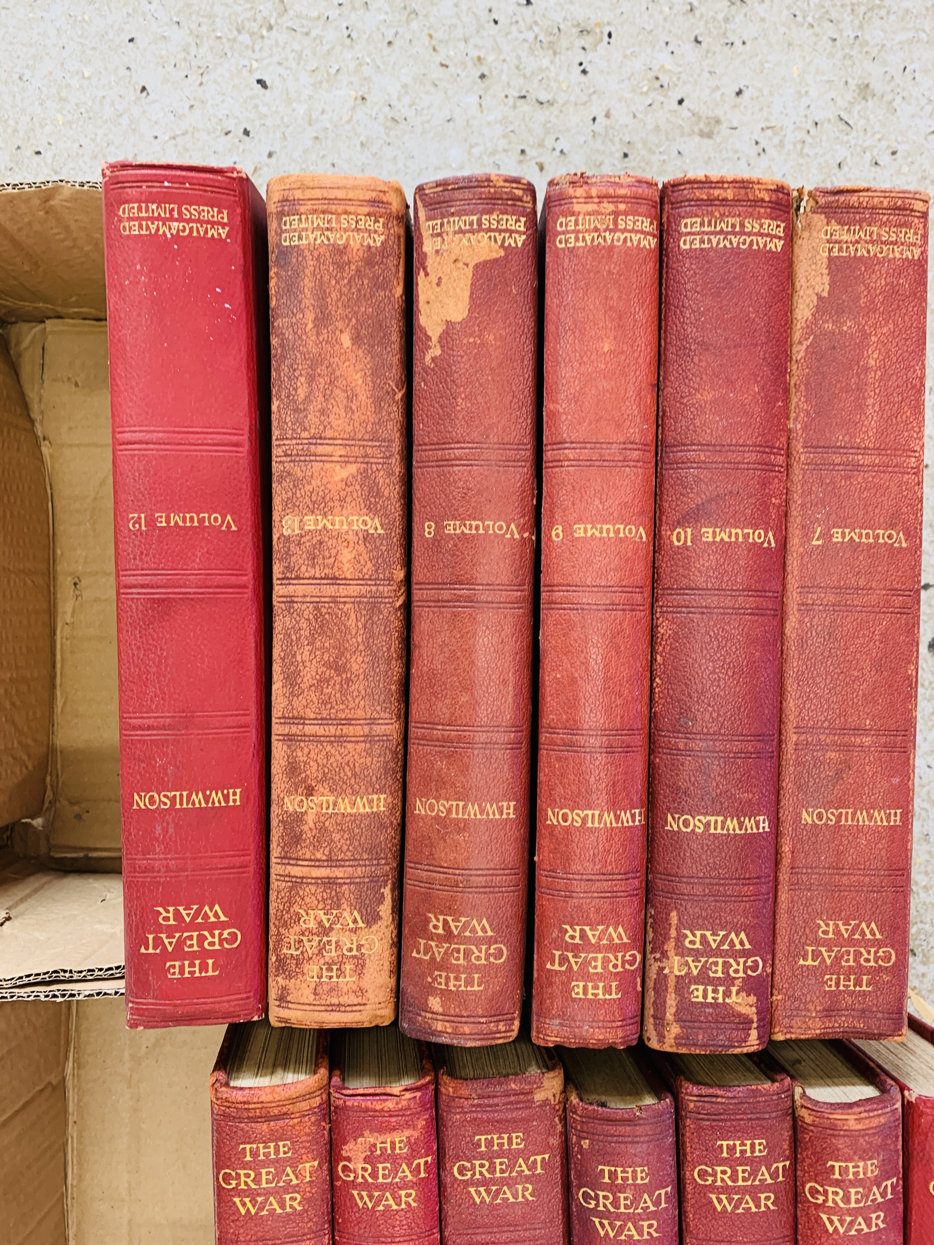 13 VOLUMES OF "THE GREAT WAR" H.W. - Image 3 of 5