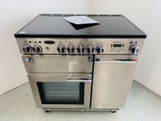 RANGEMASTER PROFESSIONAL + ELECTRIC RANGE COOKER WIDTH 90CM.