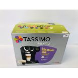A BOXED BOSCH TASSIMO COFFEE MACHINE - SOLD AS SEEN