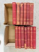 13 VOLUMES OF "THE GREAT WAR" H.W.