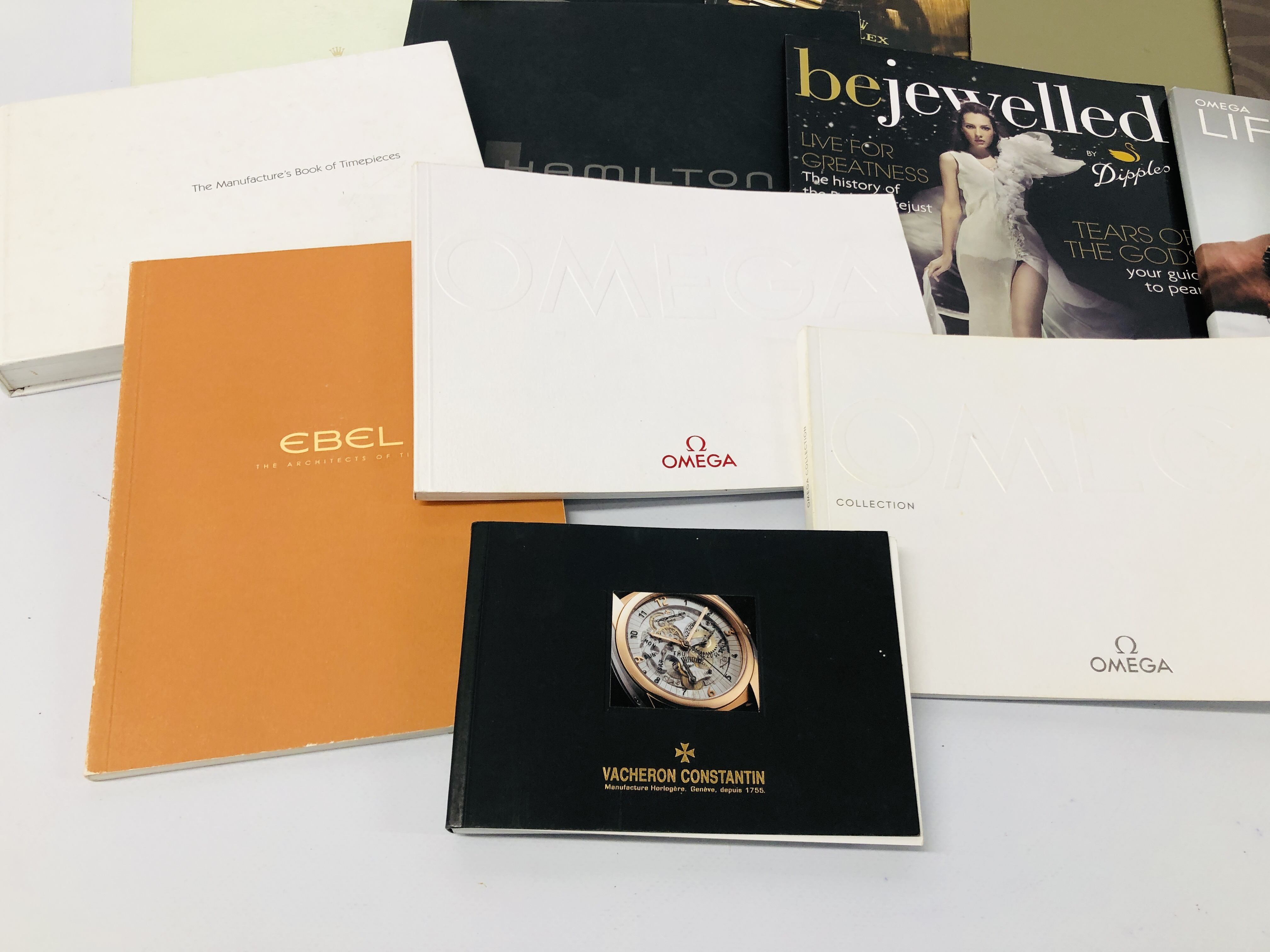 COLLECTION OF WATCH BROCHURES TO INCLUDE JAEGER - LE COULTRE, OMEGA, BREITLING, ROLEX ETC. - Image 2 of 5