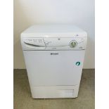 A HOTPOINT AQUARIUS CONDENSER TUMBLE DRYER - SOLD AS SEEN.