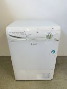 A HOTPOINT AQUARIUS CONDENSER TUMBLE DRYER - SOLD AS SEEN.