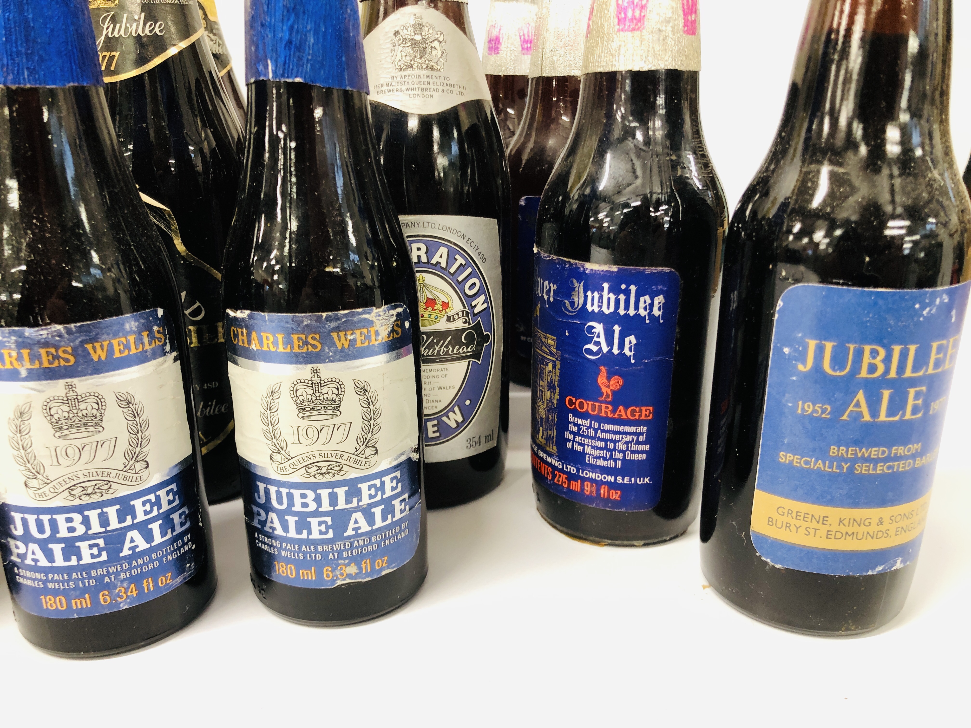 COLLECTION OF ASSORTED VINTAGE BOTTLED ALES TO INCLUDE CELEBRATION THE ROYAL WEDDING, WHITBREAD, - Image 7 of 7