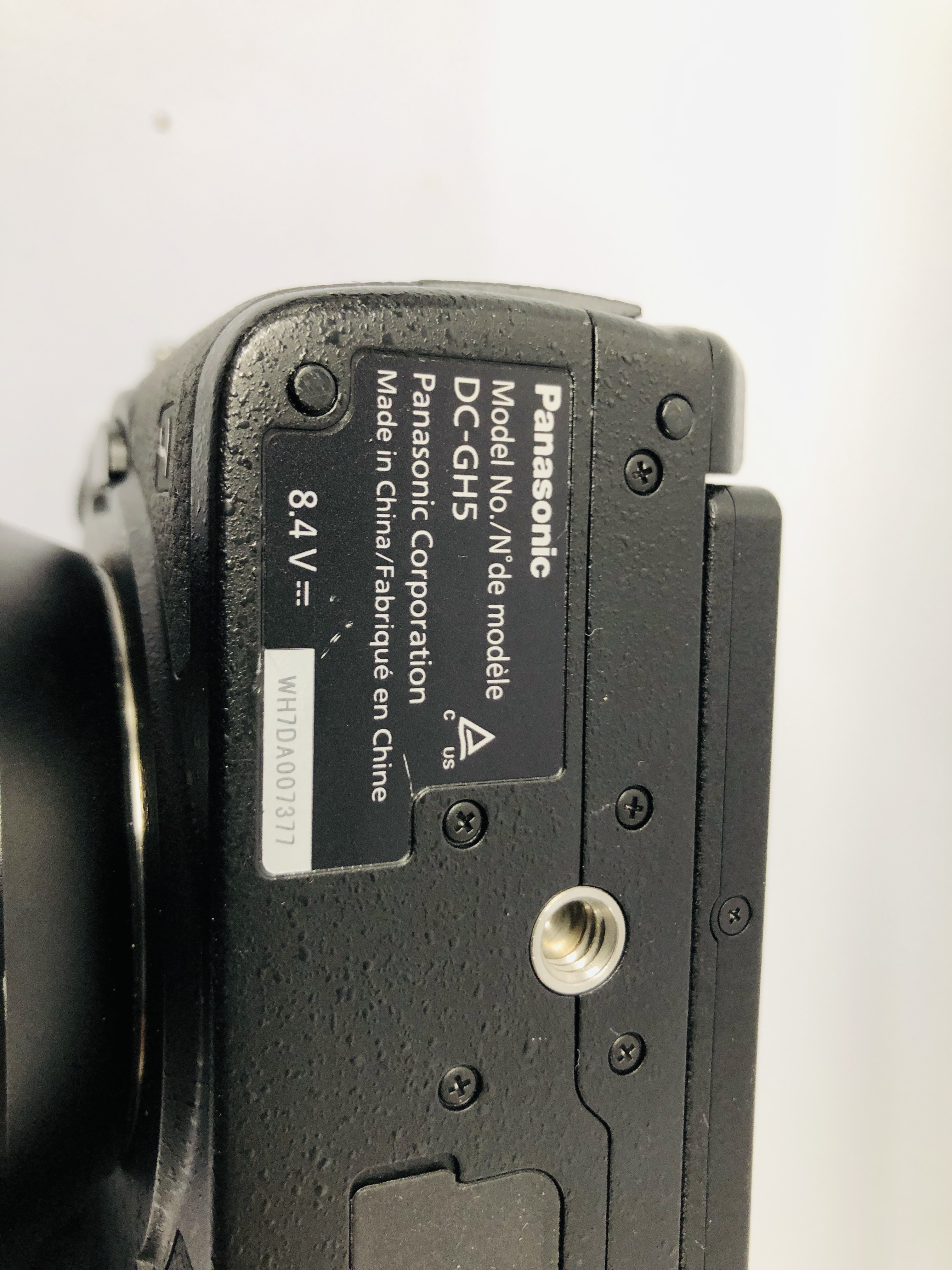 PANASONIC LUMIX GH5 DIGITAL SLR CAMERA BODY FITTED WITH LUMIX 8-18MM LEICA DG VARIO - ELMARIT LENS - Image 8 of 8