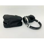 A PAIR OF SENNHEISER HD 4-50 BLUETOOTH HEADPHONES WITH CARRY CASE - NO GUARANTEE OF CONNECTIVITY.