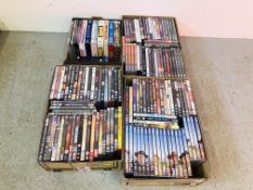 4 X BOXES OF ASSORTED DVD'S TO INCLUDE BOXED SETS