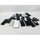 A BOX CONTAINING 18 X VARIOUS POWERBANK BATTERY BACKUPS TO INCLUDE ANKER POWERCORE,