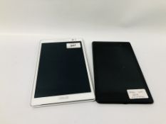 ASUS ZEN PAD TABLET AND AN ASUS NEXUS TABLET S/N 64713 - NO GUARANTEE OF CONNECTIVITY. SOLD AS SEEN.