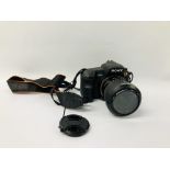SONY A200 DIGITAL SLR CAMERA BODY FITTED WITH SONY 18-70 MM LENS S/N 2306668 - SOLD AS SEEN.