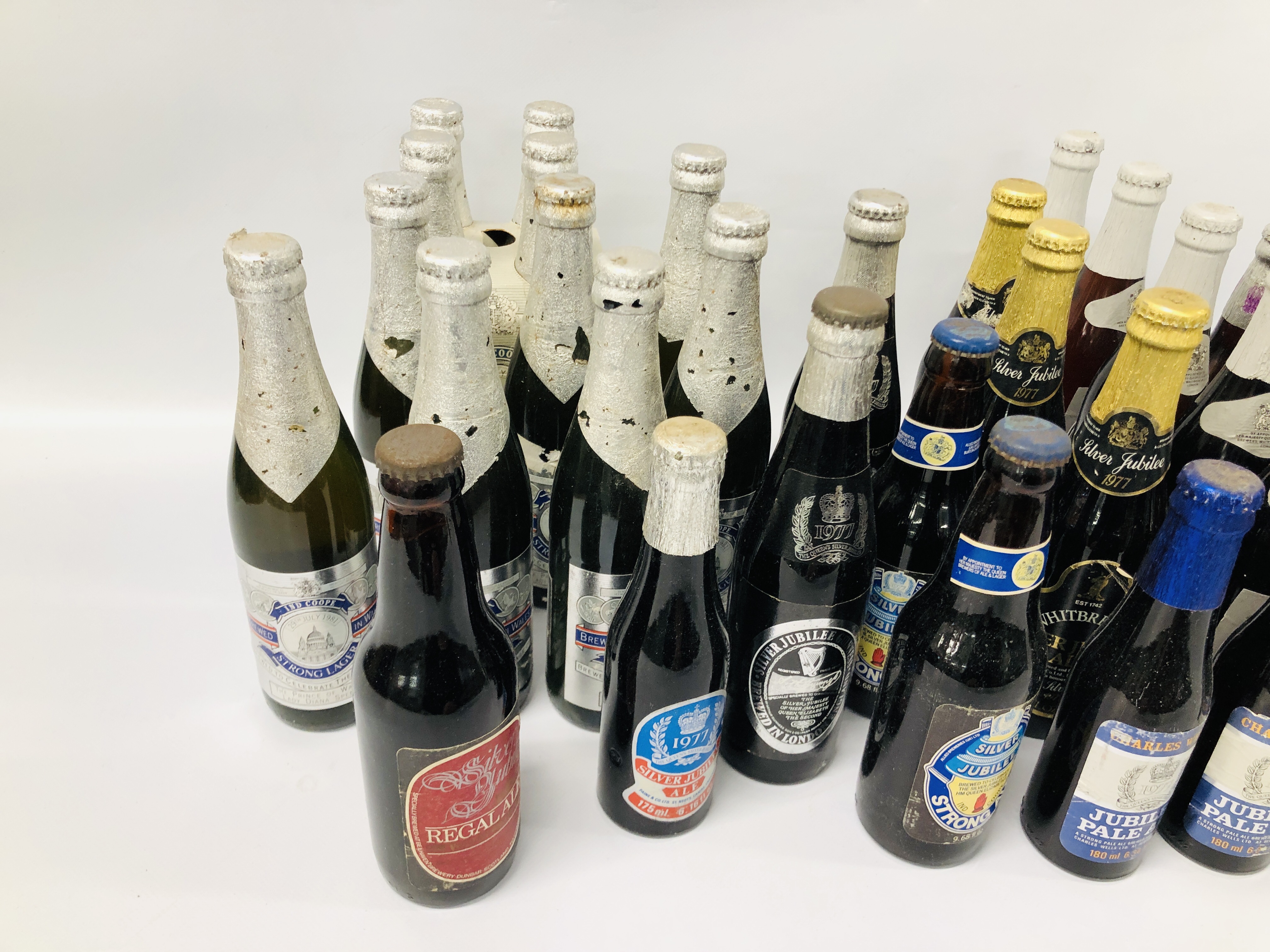 COLLECTION OF ASSORTED VINTAGE BOTTLED ALES TO INCLUDE CELEBRATION THE ROYAL WEDDING, WHITBREAD, - Image 4 of 7