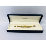 LADIES RAYMOND WEIL WRIST WATCH IN ORIGINAL FITTED BOX (SOME SCRATCHING TO WATCH FACE).