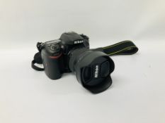 NIKON D7200 DIGITAL SLR CAMERA BODY FITTED WITH SIGMA 17-70 MM LENS S/N 9443071 - SOLD AS SEEN.