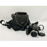 FUJIFILM FINEPIX S5800 DIGITAL CAMERA WITH CAMERA BAG S/N 8SJ35331 - SOLD AS SEEN.