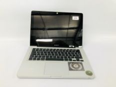 APPLE MAC BOOK PRO LAPTOP COMPUTER MODEL A1278 S/N C02FD26UDH2H - NO GUARANTEE OF CONNECTIVITY.