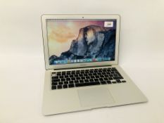 APPLE MACBOOK AIR LAPTOP COMPUTER MODEL A1369 - NO CHARGER,