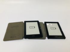 2 X AMAZON KINDLE VOYAGE - SOLD AS SEEN