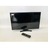 PANASONIC 24" FLAT SCREEN TELEVISION WITH REMOTE - SOLD AS SEEN