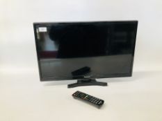 PANASONIC 24" FLAT SCREEN TELEVISION WITH REMOTE - SOLD AS SEEN